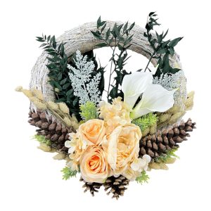 Coroană naturală decorată 40 cm