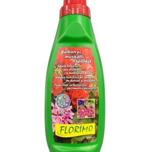Soluție nutritivă pentru plante de balcon și mușcate Florimo 500ml