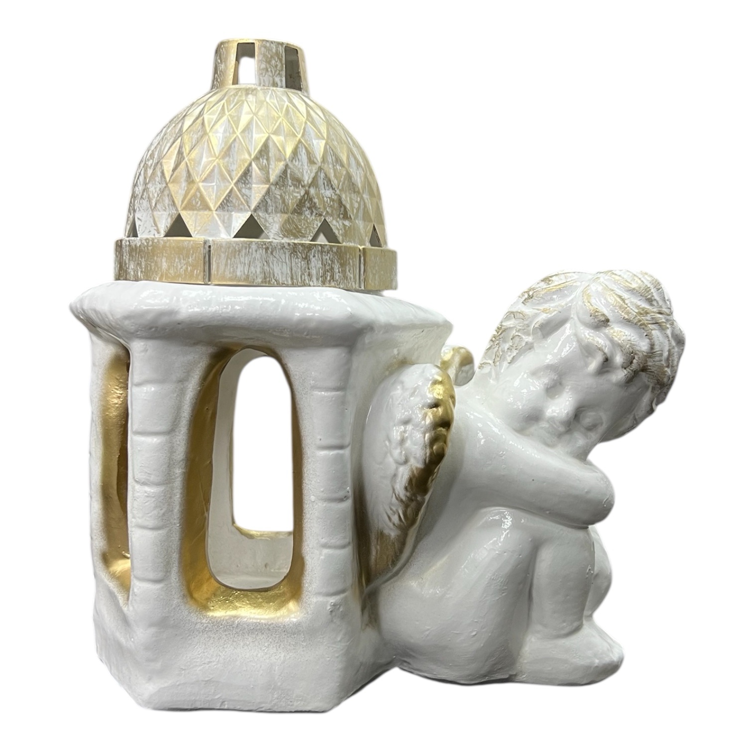 Figurine din ipsos suport lumânare