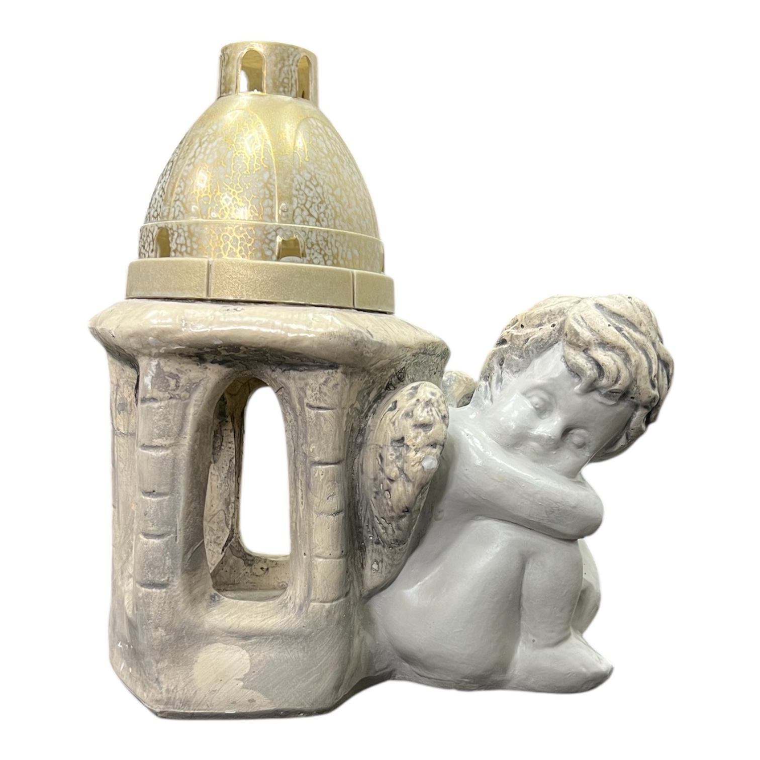 Figurine din ipsos suport lumânare - imagine 4