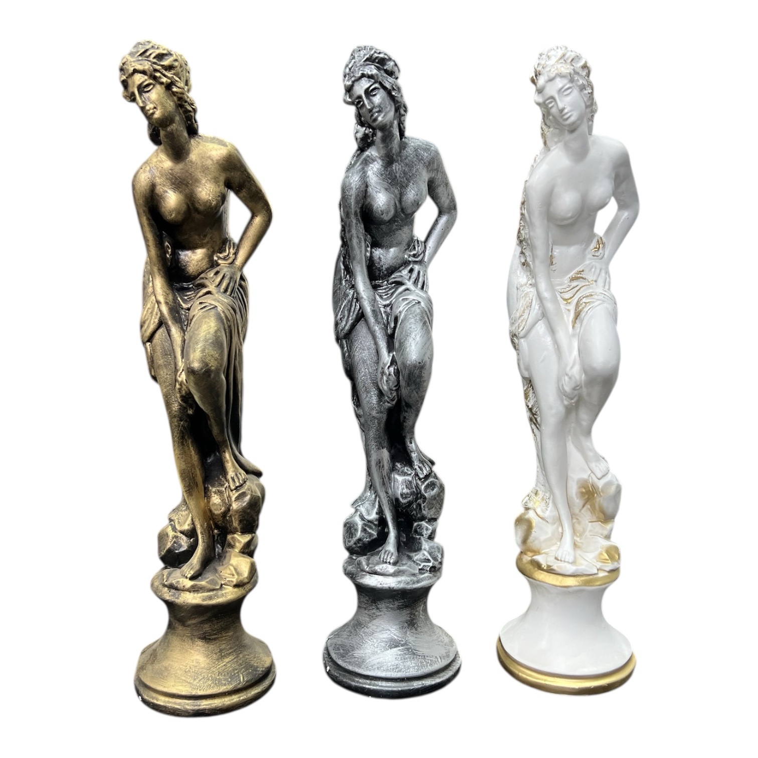 Figurine din ipsos Lady